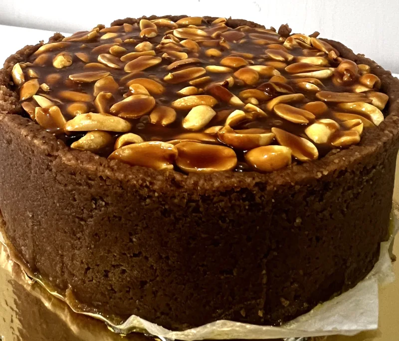 Snickers sajttorta 